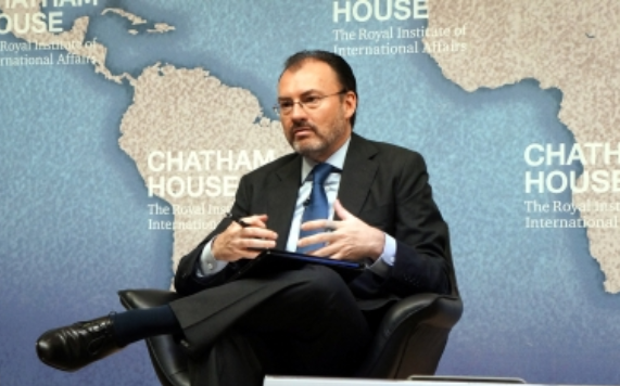 México es más grande que el TLCAN, afirma canciller Videgaray en Londres