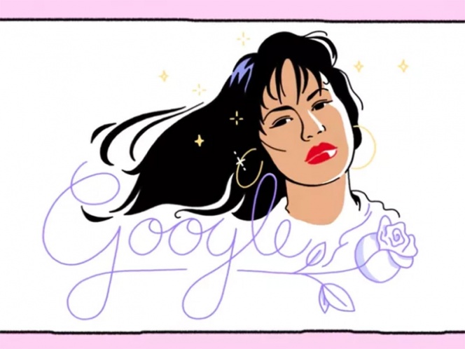 Selena Quintanilla es recordada con emotivo doodle de Google