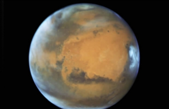 Agencia Espacial Europea muestra dunas en Marte formadas por vientos