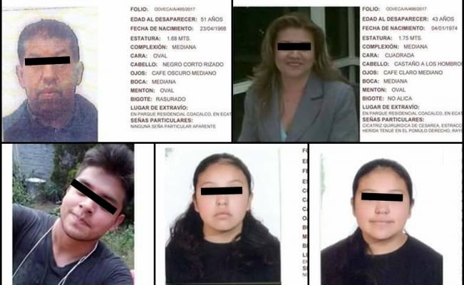 Asesinan a familia en Tultepec, los 5 cuerpos estaban semienterrados en su casa