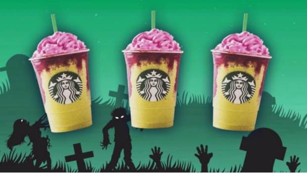 Starbucks lanzará una edición de Zombie Frapuccino
