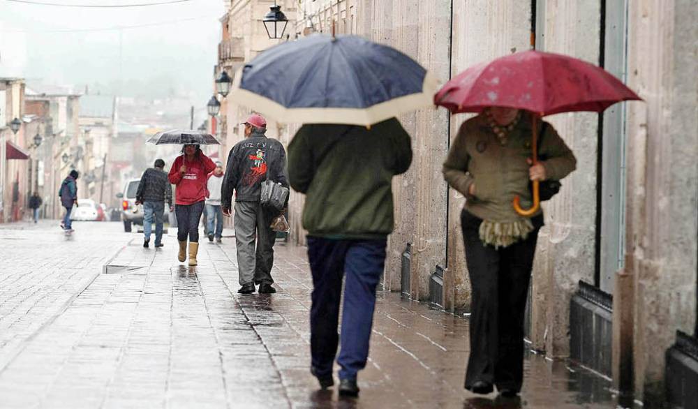 Frente frío ocasionará lluvias y bajas temperaturas
