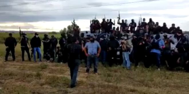 VIDEO:Nuevo cártel reclama su territorio y amenaza con sacar al CJNG de Guanajuato