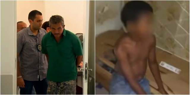Dejan a su hijo en la celda de un pedófilo