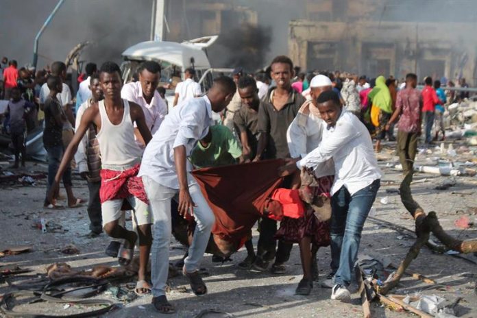 Confirman 276 muertos en atentado en Somalia