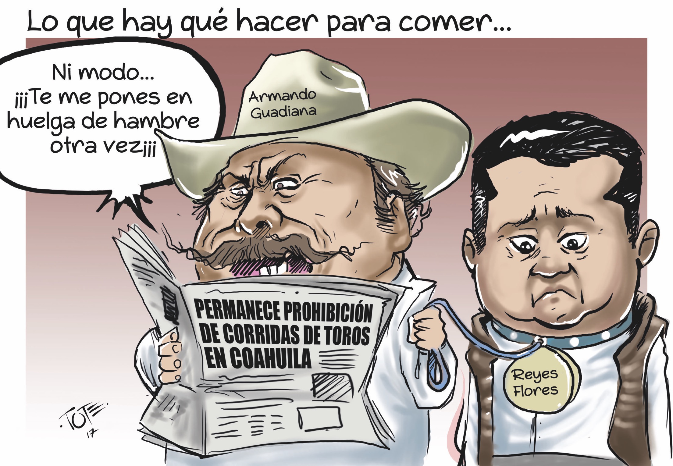 Lo que hay qué hacer para comer…