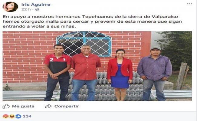 Diputada de Zacatecas busca prevenir violaciones con malla metálica