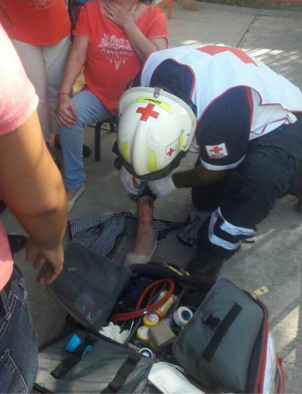 2 mujeres heridas de bala en un kinder durante persecución de delincuente en Tamaulipas