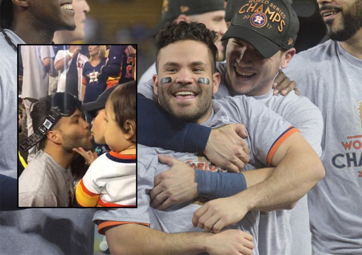 VIDEO:Gana serie mundial y le pide permiso a su esposa para festejar