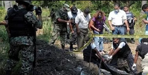 Fueron encontrados 3 cuerpos en narco fosas