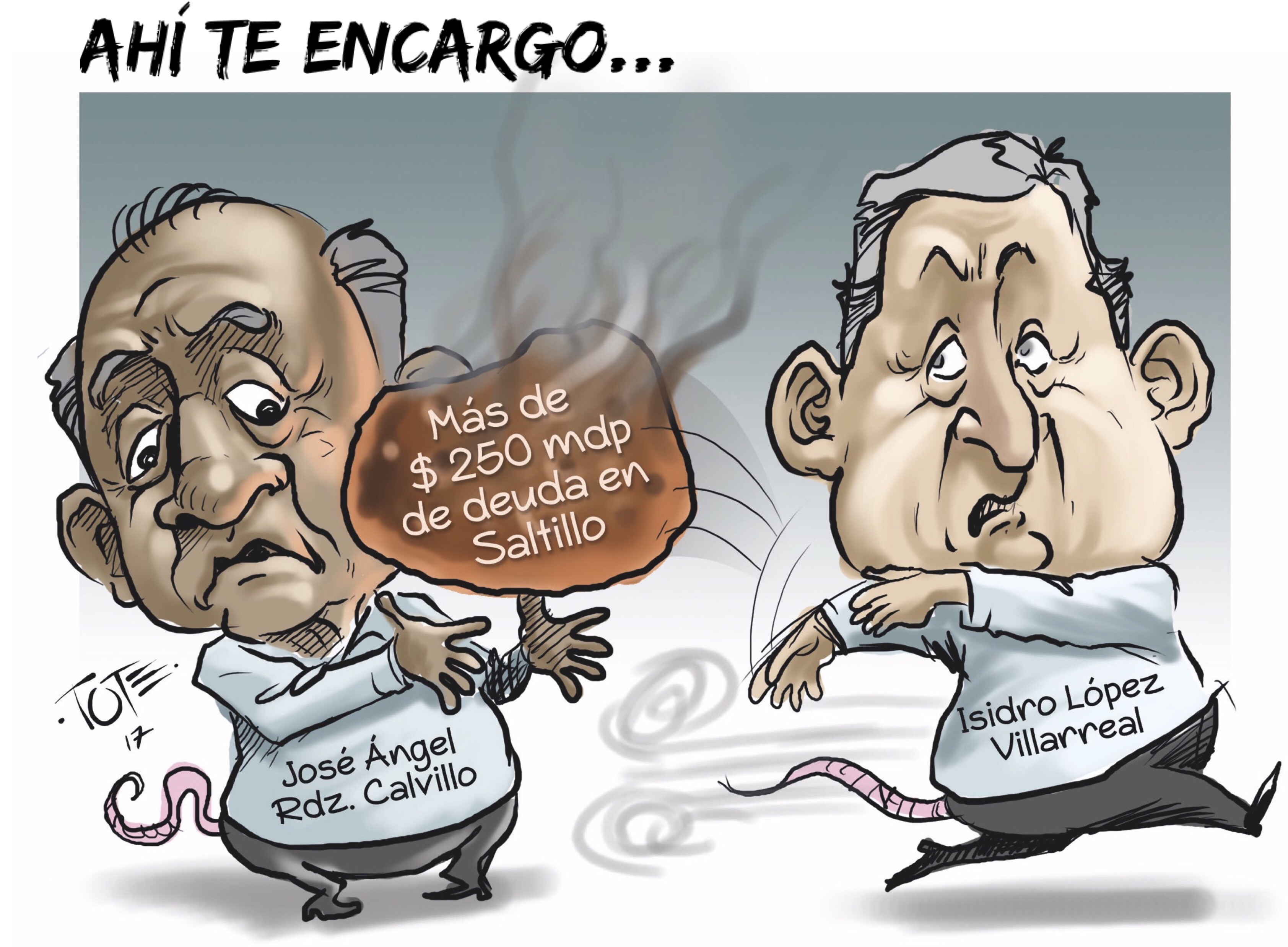 Ahí te encargo…