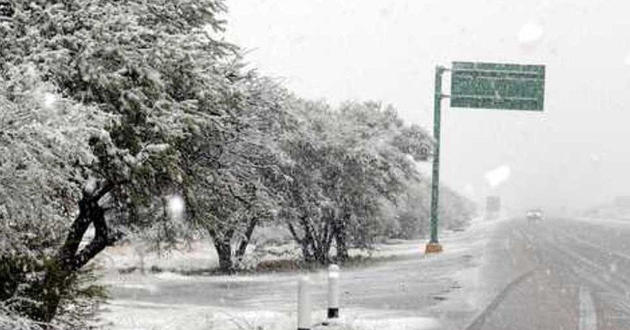 Primera tormenta invernal de la temporada ocasionará nevadas en el norte del país
