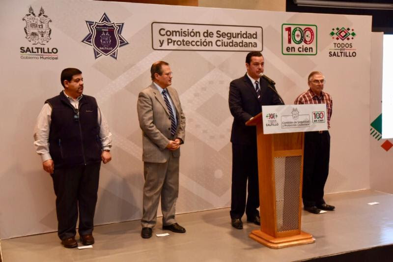 Presentan la Comisión de Seguridad <br>y Protección Ciudadana de Saltillo
