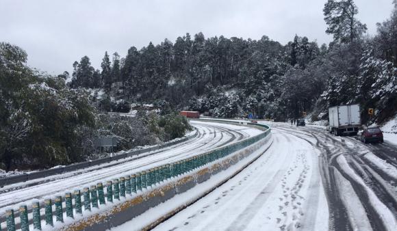 Frío intenso y nieve en algunas zonas del país
