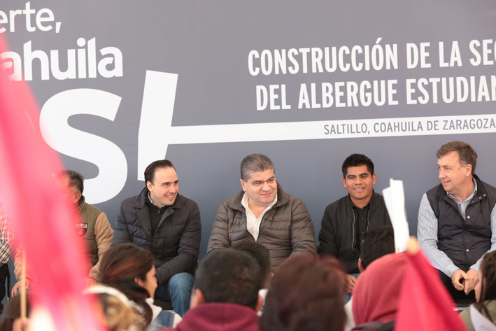 Inician segunda etapa de construcción de casa del estudiante en Saltillo