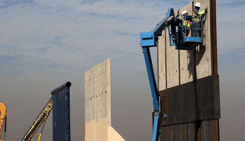 Solicita Trump 18 mil mdd al Congreso para erigir muro: WSJ