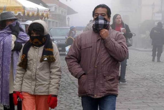 Continuará marcado descenso de la temperatura en gran parte del país