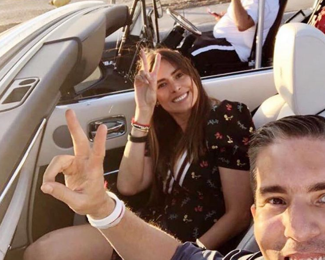 Galilea Montijo se pasea en automóvil de 8 millones de pesos