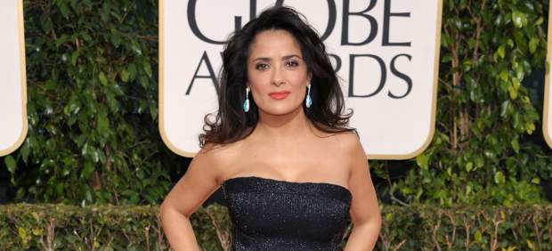 Salma Hayek será presentadora de los Globos de Oro