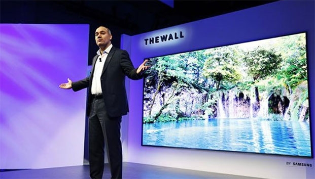 Samsung presenta el primer televisor MicroLED