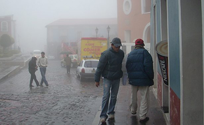 Persiste ambiente de gélido en noreste, oriente y centro del país