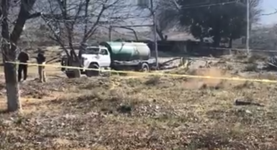 Muere hombre al caer de pipa de agua en Arteaga