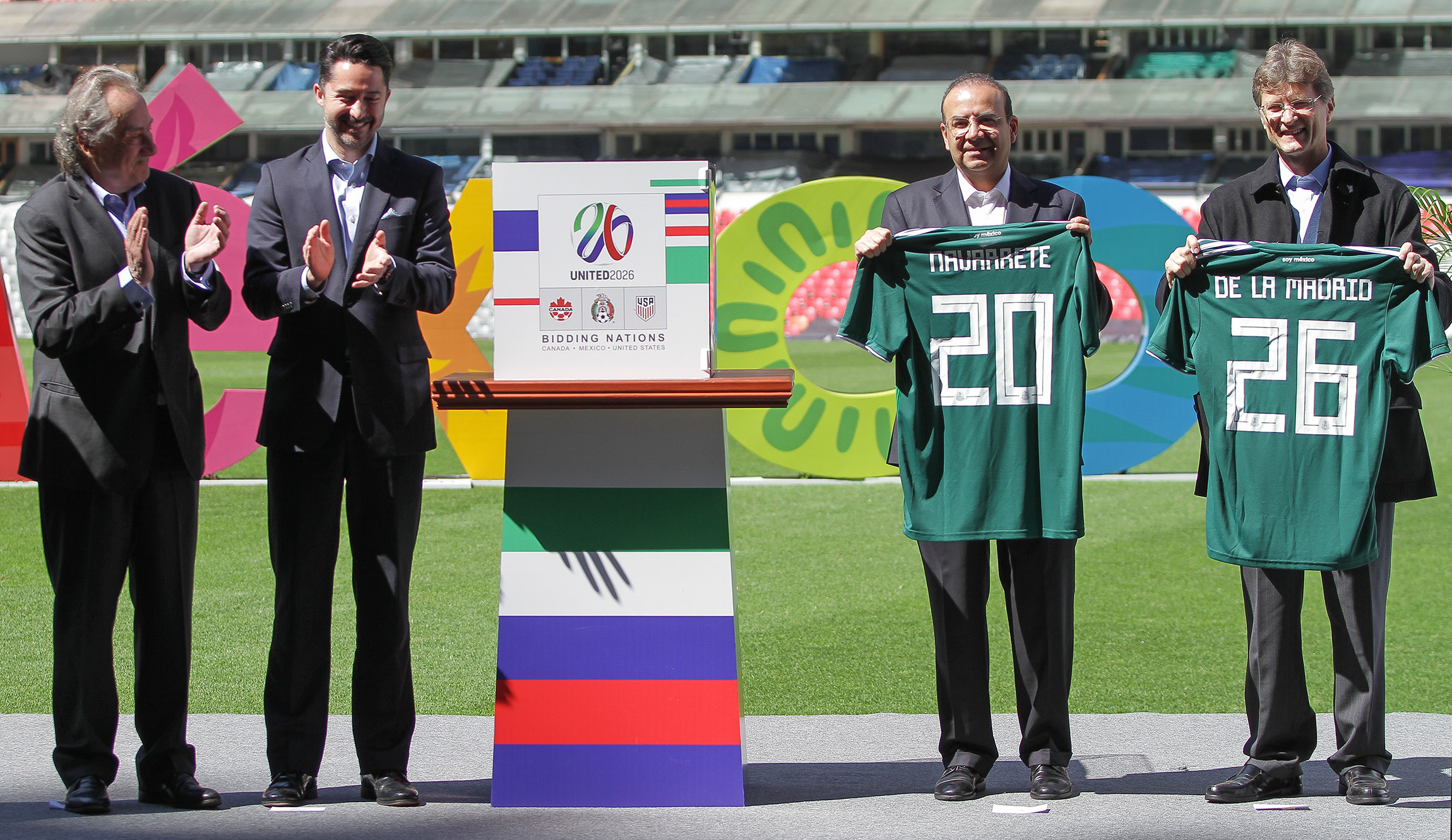 Respalda Gobierno Federal a FMF para candidatura de Mundial de futbol en 2026