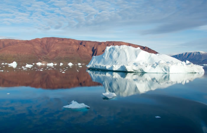 Detectan altas temperaturas en el mar antártico