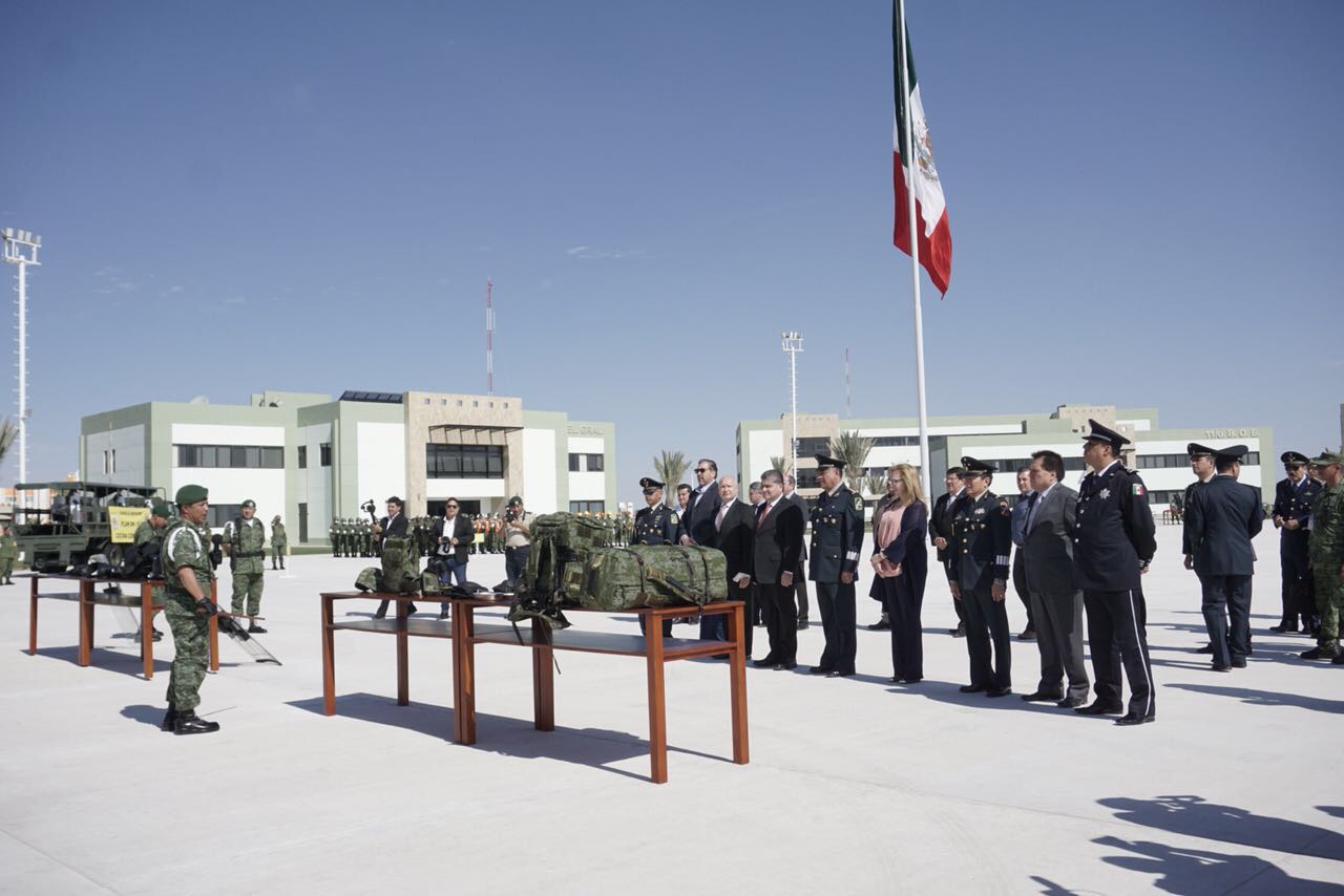 Hemos logrado la paz, gracias <br>al apoyo del Ejército: Riquelme