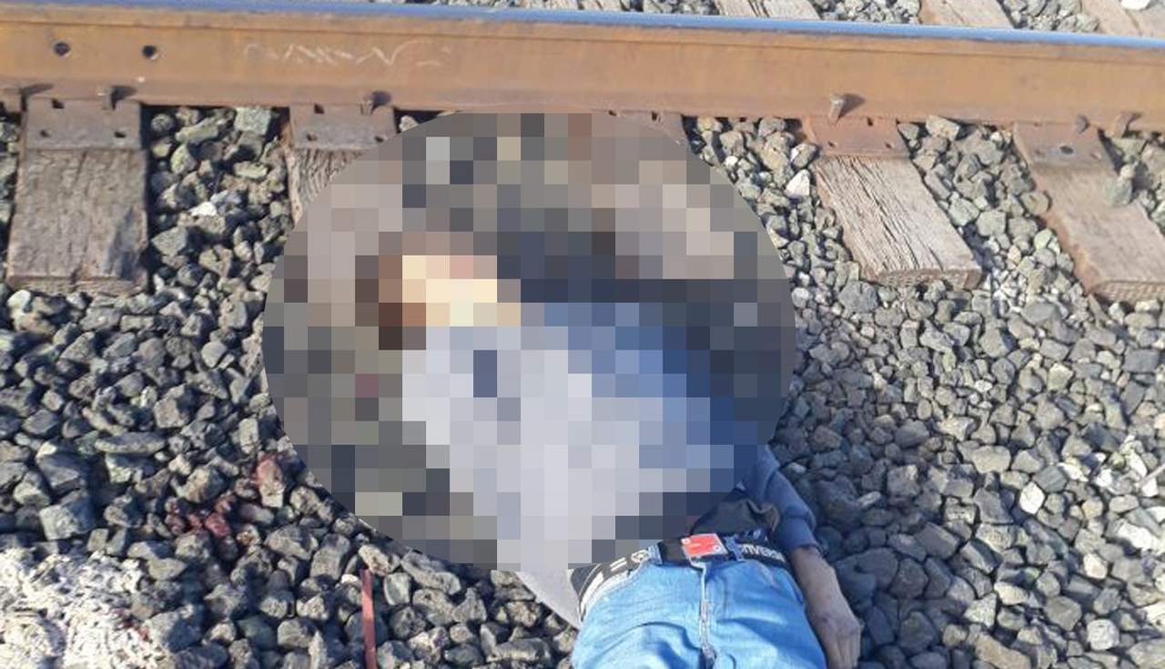 Encuentran cadáver a la orilla de las vías del tren