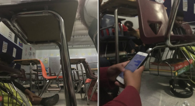 VIDEO: Alumnos grabaron el momento de la balacera en colegio de Florida