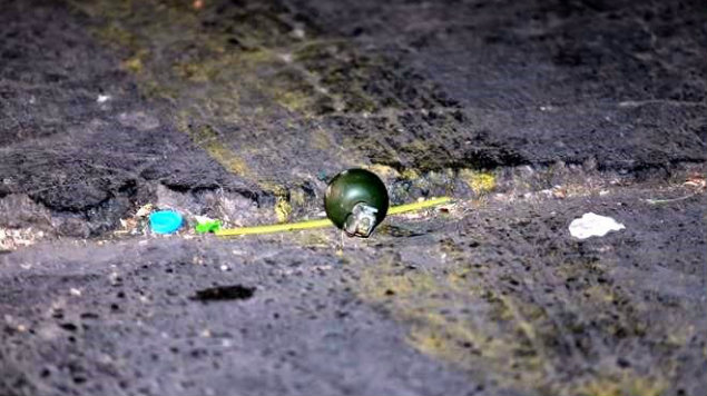 Arrojan granada de fragmentación a mercado en Puebla