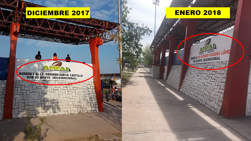 Se roba Alfredo Paredes agradecimiento