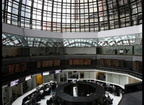 Bolsa Mexicana abre con ganancia de 0.44 por ciento