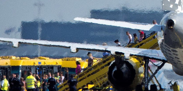 Alarma en Italia por avión de pasajeros interceptado por cazas militares