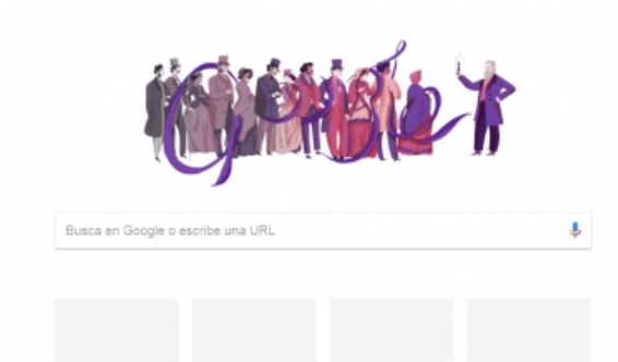 Doodle recuerda a William Perkin, inventor del primer tinte sintético