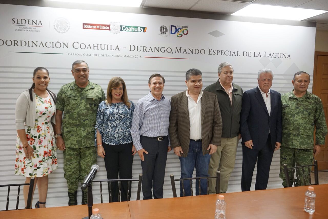 Avalan gobernadores de Coahuila <br>y Durango construcción del C5