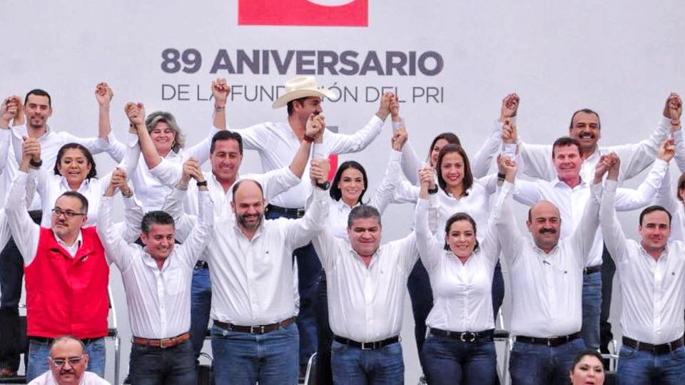 Rinden protesta candidatos del PRI