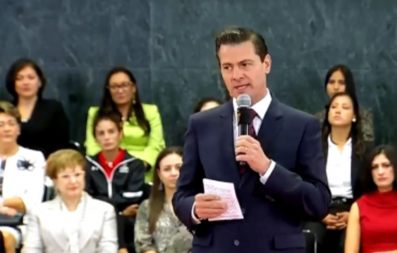 Agenda federal a favor de la mujer impulsa el empoderamiento del sector: Peña Nieto