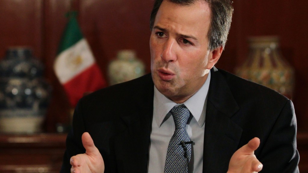 México debe fortalecer su estado de Derecho para consolidar crecimiento: Meade