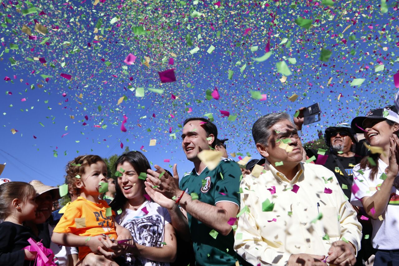 Inaugura Manolo “Paseo Saltillo”