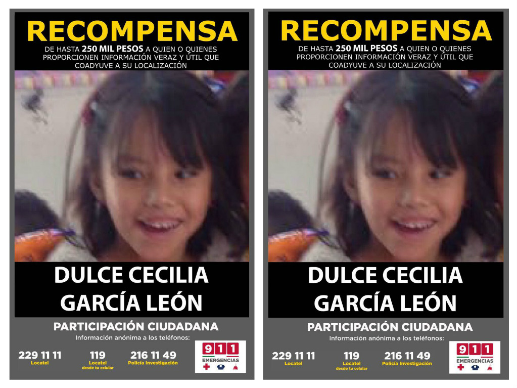 Fiscalía de Querétaro ofrece recompensa por menor desaparecida