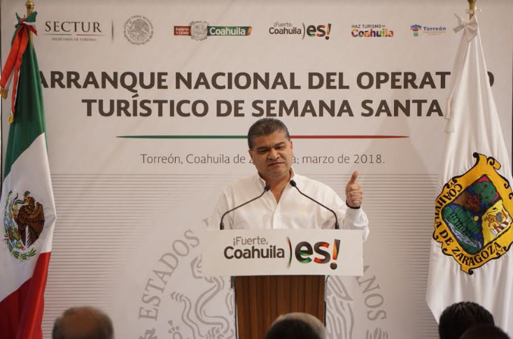 Gobierno Federal y el gobernador Miguel Ángel Riquelme Solís dan el arranque nacional al Operativo de Semana Santa 2018