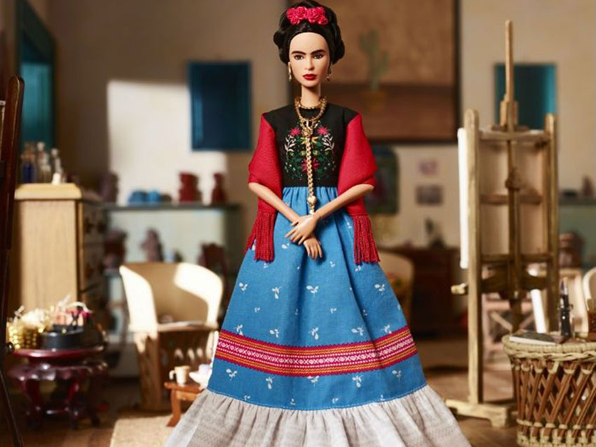Mattel lanza Barbie de Frida Kahlo por el Día de la Mujer