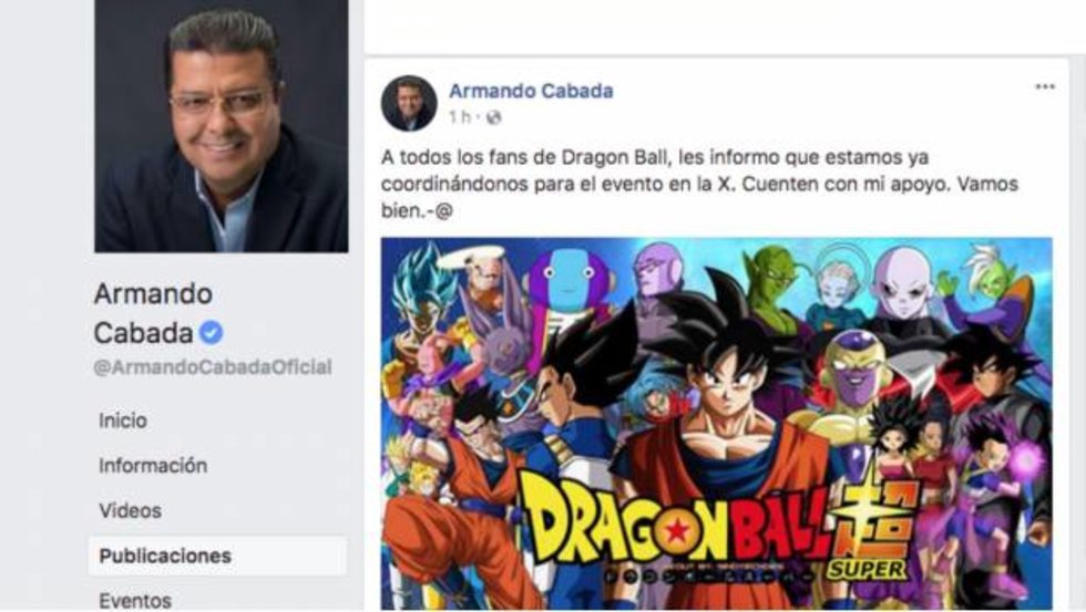 Alcalde de Ciudad Juárez acepta transmitir final de Dragon Ball en plaza local