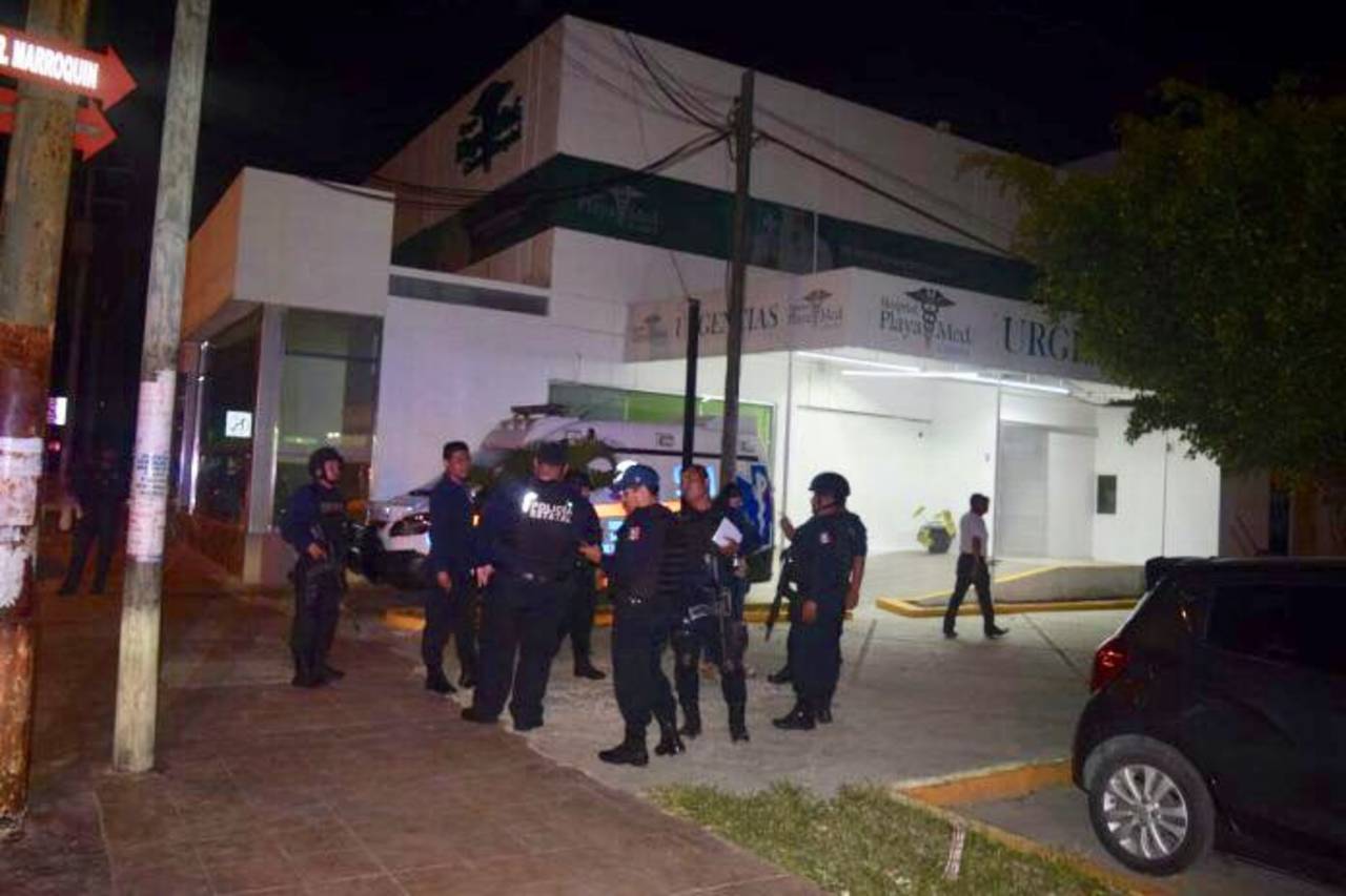 Ejecutan a dos en hospital de Cancún