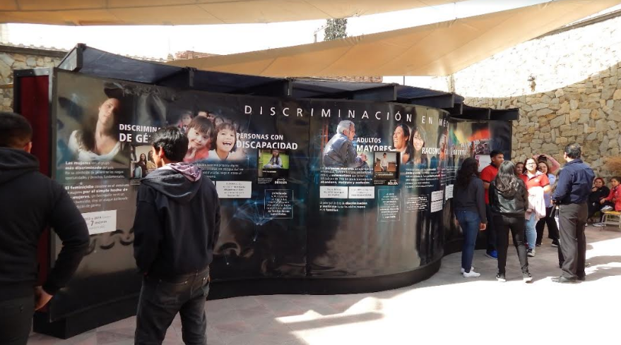 Inaugura Municipio de Saltillo la exposición itinerante Túnel Memoria y Tolerancia