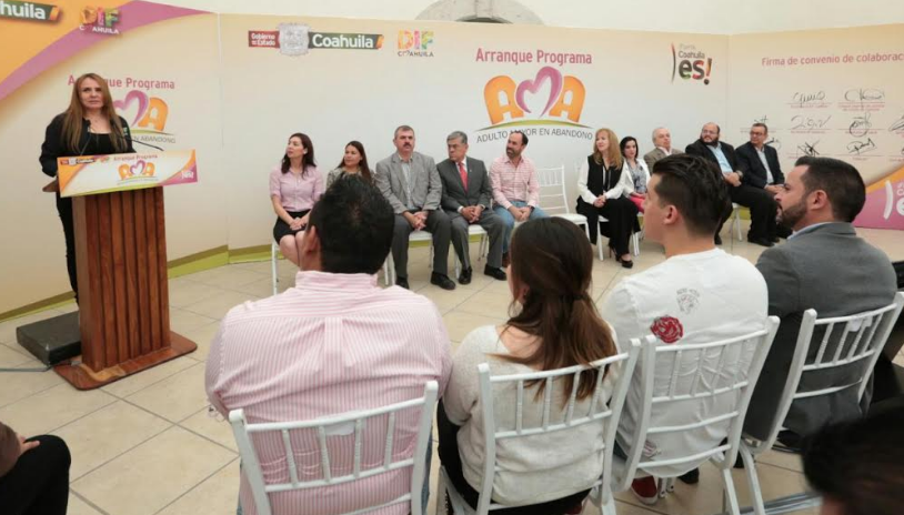 No dejaremos solos a los adultos mayores: Marcela Gorgón