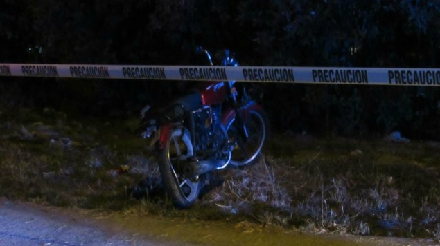 Muere menor en accidente de motocicleta; niño de 10 años era el conductor