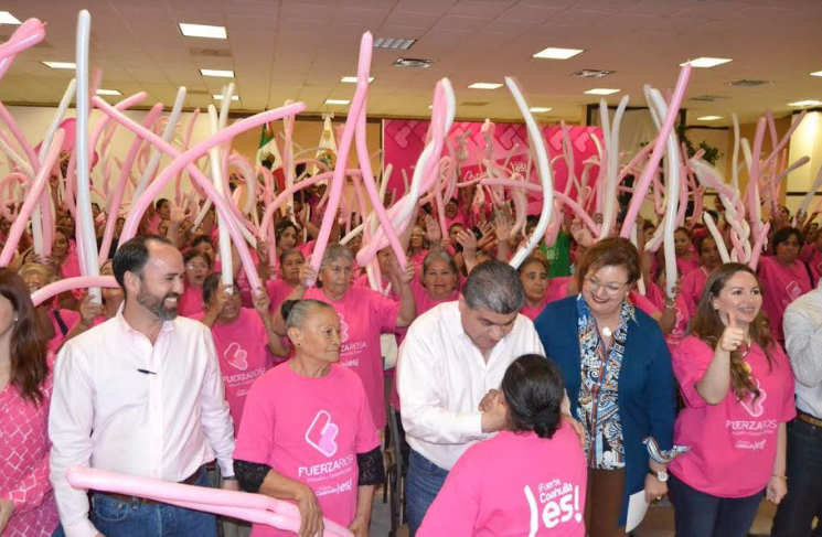 Mujeres de 15 municipios de las regiones carbonífera, norte y cinco manantiales reciben tarjeta “Fuerza Rosa”